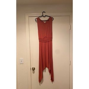 ❤️❤️ Dark Orange Maxi Dress